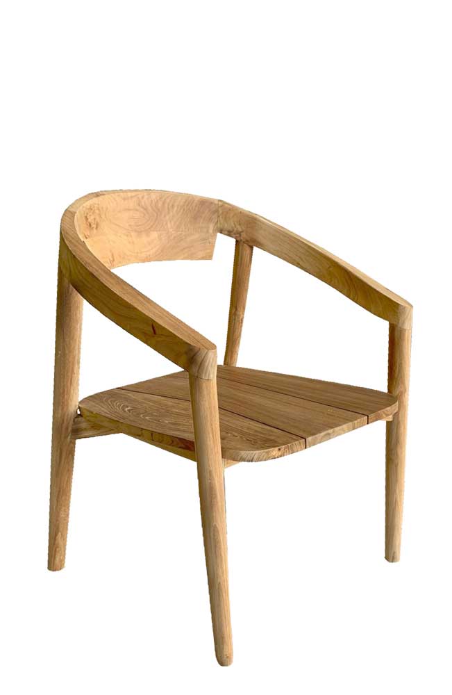 Outdoor-teakholzstuhl_Oval OVARA